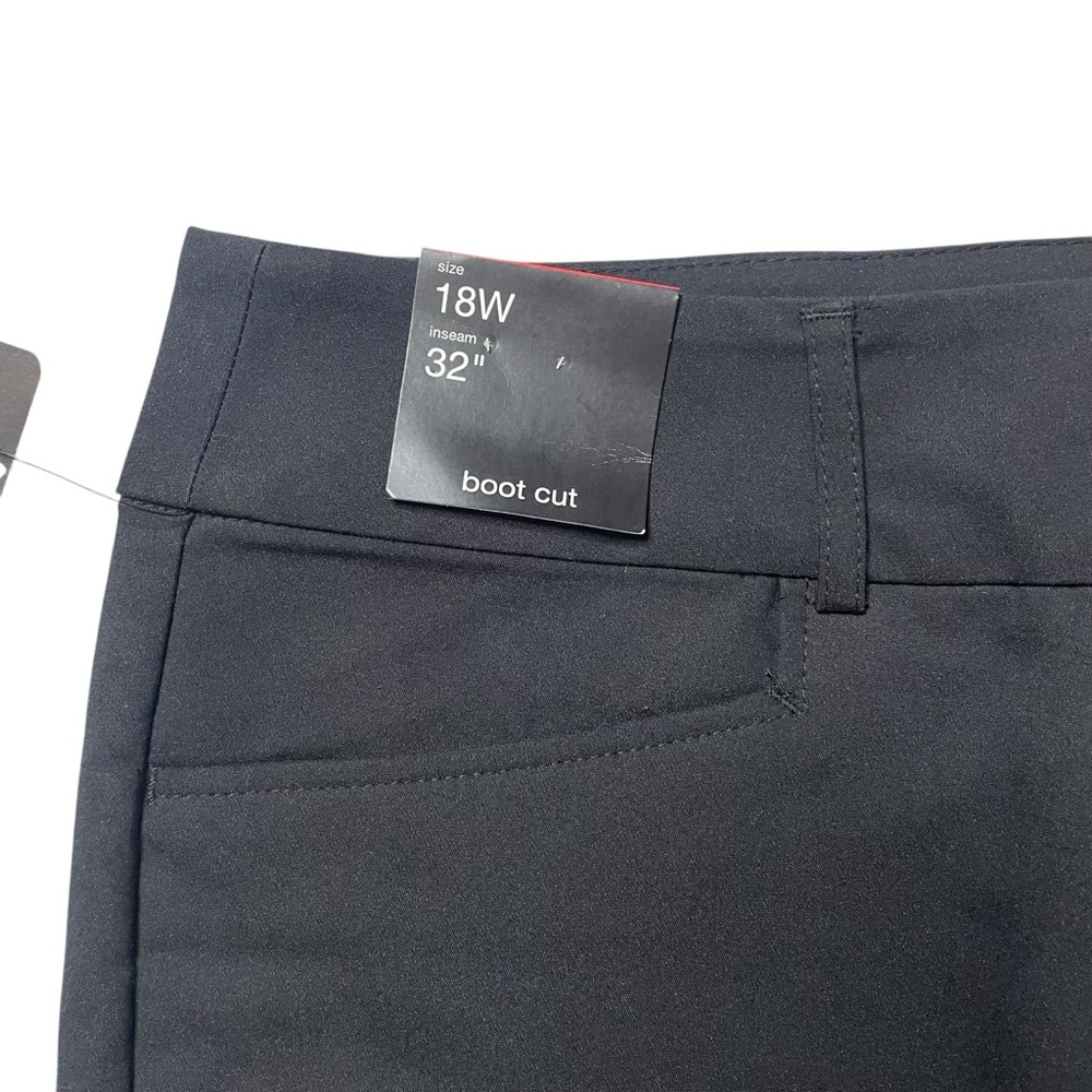 Pure Energy 18W 32” boot cut black pants - Picture 5 of 6